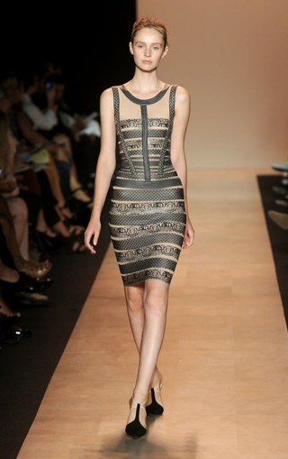 Illustration for article titled Herve Leger's Dresses Will Crush Your Ribs, Beautifully.
